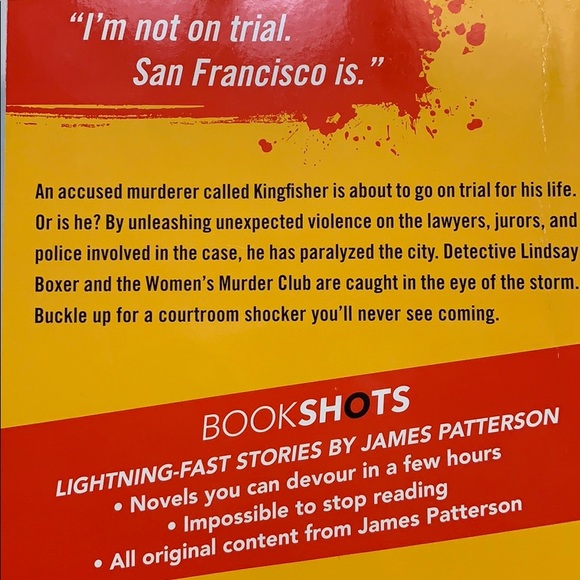 🎉2/ $18 🎉 mystery. set of 2 bookshots. James Patterson - Picture 4 of 5